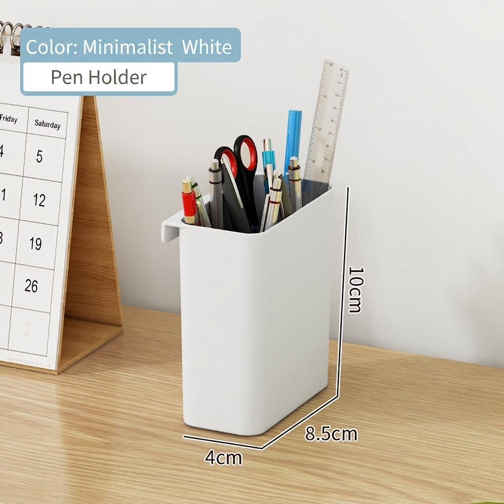 Simple white - pen holder