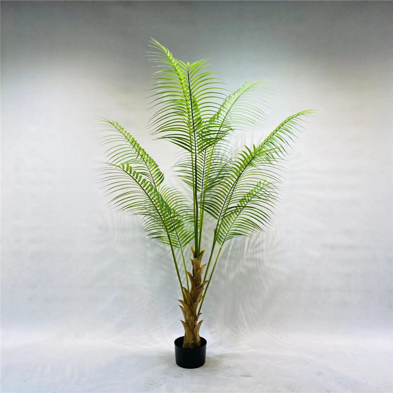 Newest decorative artificial green plant artificial new palm tree plant home decoration