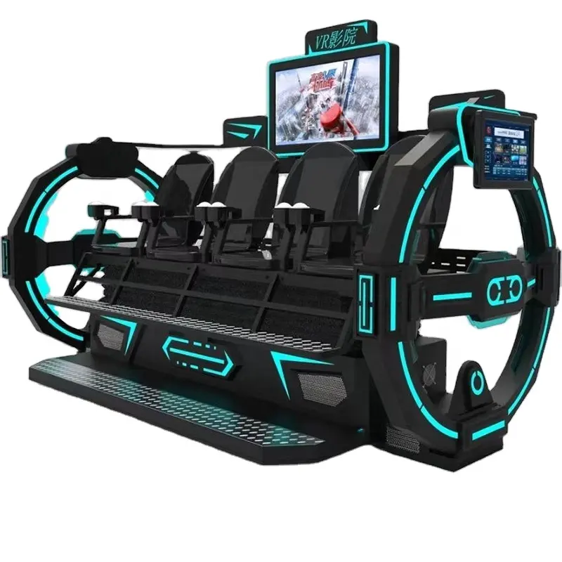 SportVR parque de diversões passeios realidade virtual Vr simulador 9D filme cinema 5D montanha-russa Vr cinema