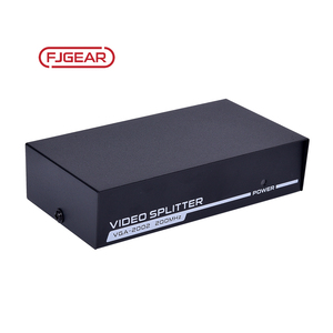 FJ-2002 Fjgear Video Graphics Array HD <strong>Splitter</strong> <strong>2</strong> Port <strong>VGA</strong> 200MHZ Video <strong>Splitter</strong> <strong>1</strong> <strong>Input</strong> <strong>2</strong> <strong>Output</strong> Plug and Play - Product Image 3