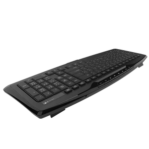 Aikun KB2920有线多媒体键盘Usb，带13个M.M键，用于家庭办公键盘有线的全尺寸超平超薄键盘 - Product Image 4
