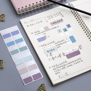 240/120/60 pcs多色粘性可写可重新定位索引标签标志页面书籍标记阅读笔记 - Product Image 4