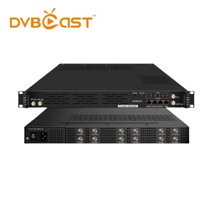 Sintonizzatore DVB-C da 12 HD-SDI in DVB-C modulatore per Encoder dvb-t RF out con codifica MPEG4 H.264 per sistema CATV Head End