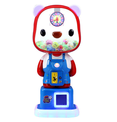 Machine de tirage au sort bleue