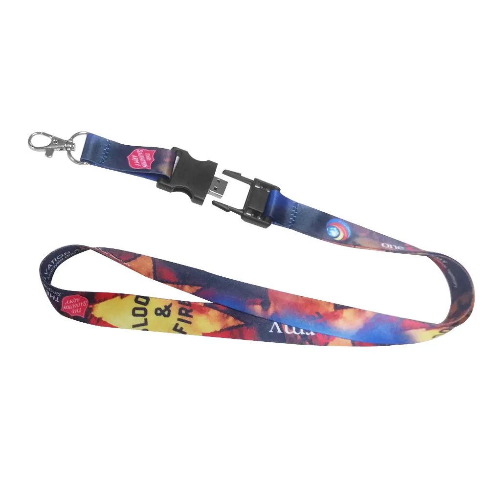 Corporate Gift Custom 3 In 1 Lanyard Oplader Kabel Hals Band Type C Mirco Usb Data Snel Opladen Kabel Lanyard