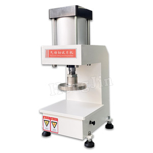 Máquina de corte de piezas de prueba neumática Máquina de prueba de punzonado de plástico y cuero Máquina de muestreo de corte y punzonado de piezas de prueba - Product Image 1