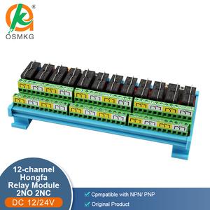 Oshangming 12 <strong>Input</strong> 12 <strong>Relay</strong> <strong>Output</strong> 8A <strong>Relay</strong> 2NO 2NC 12 IO Board 12V/24V <strong>Relay</strong> Module for Light - Product Image 2