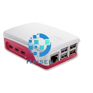 Original Raspberry Pi 5th generación Pi5 carcasa roja y blanca oficial Raspberry Pi con ventilador de velocidad ajustable