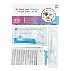 Hot bán nhà sử dụng 6 trong 1 tự kiểm tra Combo kit thú y đường hô hấp tác nhân gây bệnh kháng nguyên nhanh chóng kiểm tra <span class=keywords><strong>Strips</strong></span> Đối với trang chủ sử dụng - Product Image 4