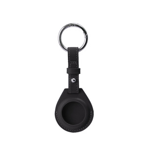 Apple PU deri kılıf için kılıf AirTags kabuk anahtarlık izci kolye kılıf bulucu Pet kaybı önleyici - Product Image 2