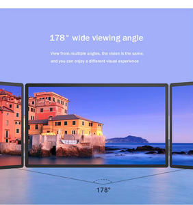 24/7 Pantalla LCD de grado industrial de señalización Android operativa para amplio rango de temperatura Señalización minorista Quiosco de registro de hotel - Product Image 2