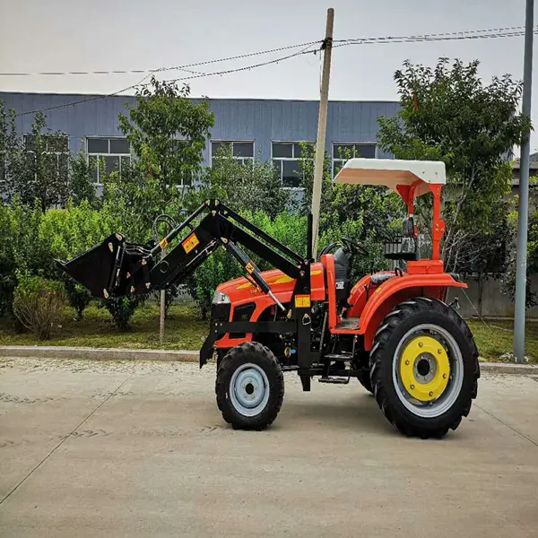 Tracteur agricole 25hp 4WD tracteur agricole avec chargeur frontal TZ03D