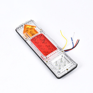 Superbleds fabrika doğrudan tedarik 12V 24V kamyon arka lambası Turning dönüm LED arka kuyruk lambası için tekne römorku yaprak makası Pickup RV Camper - Product Image 4