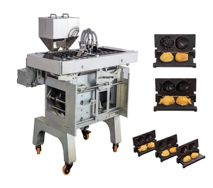 モシマンジュコーン型魚たい焼きケーキ韓国製マンジュケーキマシンdelimanjooケーキマシン - Product Image 1