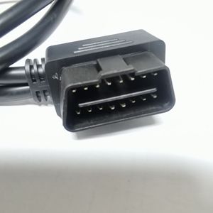 大众汽车原始设备制造商定制0.5m 16pin <span class=keywords><strong>OBD</strong></span> 2公对2母电缆读码器，保修1年