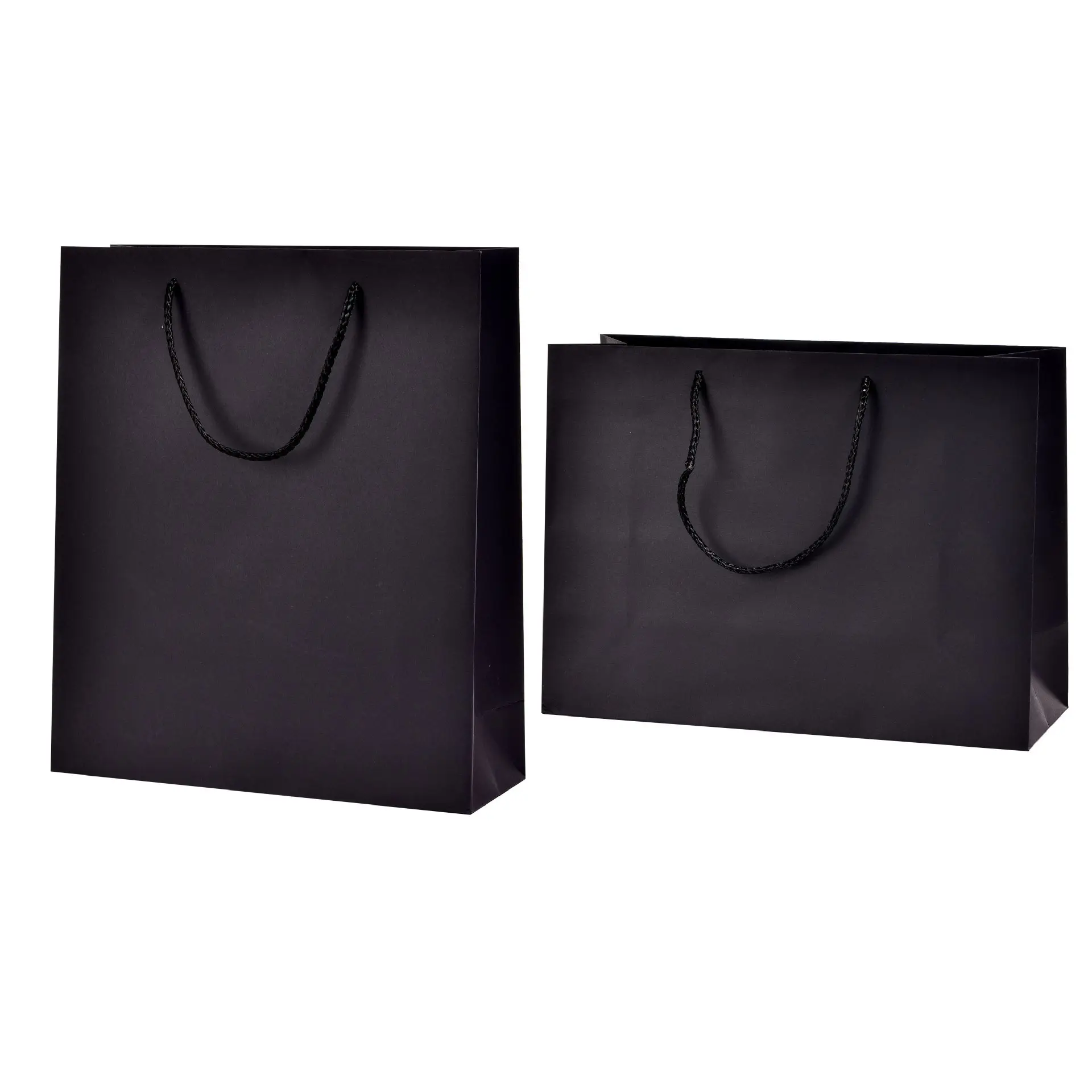 Özel logo kozmetik alışveriş çantası kraft parlak beyaz kağıt çanta tasarım ücretsiz kargo siyah giyim gömlek ambalaj kutusu çanta