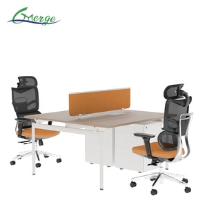 Bàn <span class=keywords><strong>l</strong></span>àm việc văn phòng hiện đại kiểu chữ <span class=keywords><strong>L</strong></span>, thiết kế công thái học, chất <span class=keywords><strong>l</strong></span>ượng cao, dành cho 2 người, thương hiệu Glory Merge. - Product Image 3