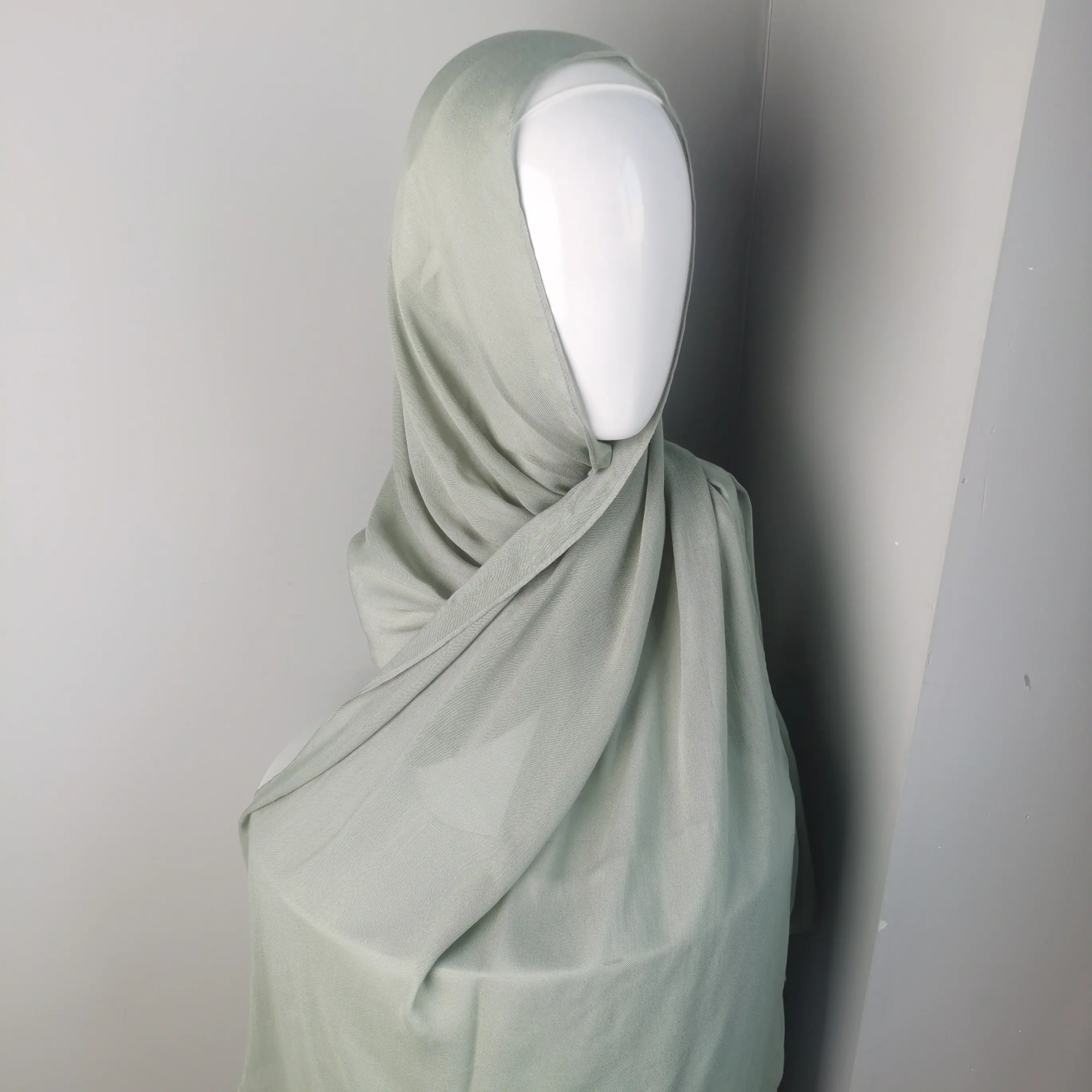 Modal Pure Natural Eco Friendly Natural 100% Bamboo Modal Hijab cotton viscose Woven Fashion hijab