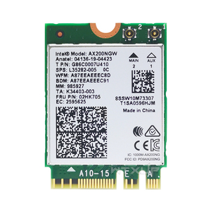 Intel AX200 M.2 802.11ac WiFi6 mavi diş 5.2 2400M Gigabit dahili NGFF kablosuz ağ kartı - Product Image 2