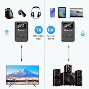 Receptor y transmisor USB A2DP AUX, adaptador inalámbrico con Bluetooth 5,0, conector RCA de 3,5mm, compatible con tarjeta TF, salidas FM para TV, PC y coche - Product Image 5