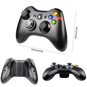 Xbox360用ワイヤレスコントローラー2.4GHZゲームパッドジョイスティックワイヤレスコントローラーXbox360およびPC用Windows 7,8,10,11レシーバー付き - Product Image 2