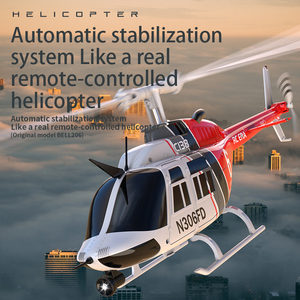 DWI <strong>RC</strong> Helicopter With 6-axis Gyroscope 2.4G <strong>6CH</strong> Remote Control Drone with Altitude Hold &amp; Optical Flow Positioning for Beginner - Product Image 3
