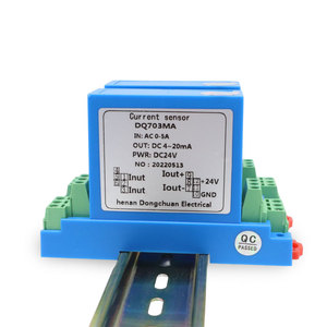 Sensor de corriente de efecto Hall con entrada de 0-5A 10A 20A Salida de protocolo de comunicación Modbus RS485