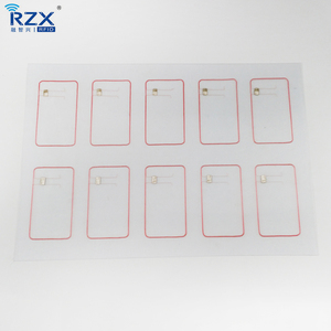 Wholesale 2*5 for <strong>MIFARE</strong> Classic 1K HF PVC Card RFID <strong>Inlay</strong> Sheet 13.56Mhz Blank Access Control Card <strong>Inlay</strong> Sheet - Product Image 4