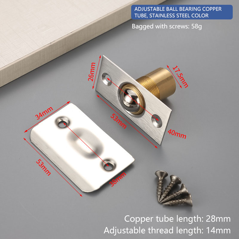 Tube de cuivre réglable Argent
