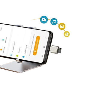 Usb-c 3.0金属电话OTG适配器，带外部安装CF和xd卡读卡器，兼容sd卡和tf卡 - Product Image 3