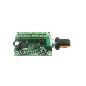 Bringsmart Motor monofásico sin escobillas Regulación de velocidad continua 6-30V BLDC 12V Micro Motor Controller PWM Mini Motor Governor - Product Image 1