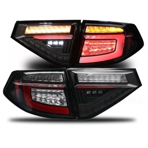 适合斯巴鲁WRX掀背车 08-13 所有LED尾灯，LED动态指标SN红色反射器SN - Product Image 1