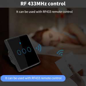 מתג חכם alexa rf433 אין שליטה טוויה ניטרלית עובד עם Google 1/2/3/4 כנופיה חכם חיים אור בית מתגים - Product Image 4