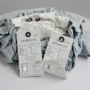 Numbered Repair Tags with <strong>String</strong> and Stub Customize Paper Clothing Tag 77*153 mm with Serial Different Numbers Removable Bottom