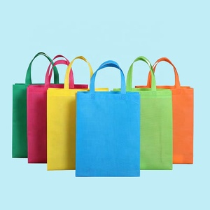 Không dệt Cổ Phiếu mua sắm sinh thái Túi Xách Tay Vải Tote Túi Chất liệu vải không dệt vải mua sắm túi quà tặng với trắng han - Product Image 2