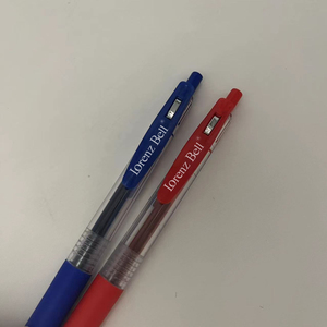 超光滑圆珠笔，用于考试练习0.5毫米书写宽度，带橡胶握把和塑料材料 - Product Image 5