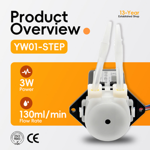 משאבת peristaltic ywerialtic 12v 24v מנוע stepper מהירות עבור ציוד מעבדה oem תמיכה מותאמת אישית - Product Image 2