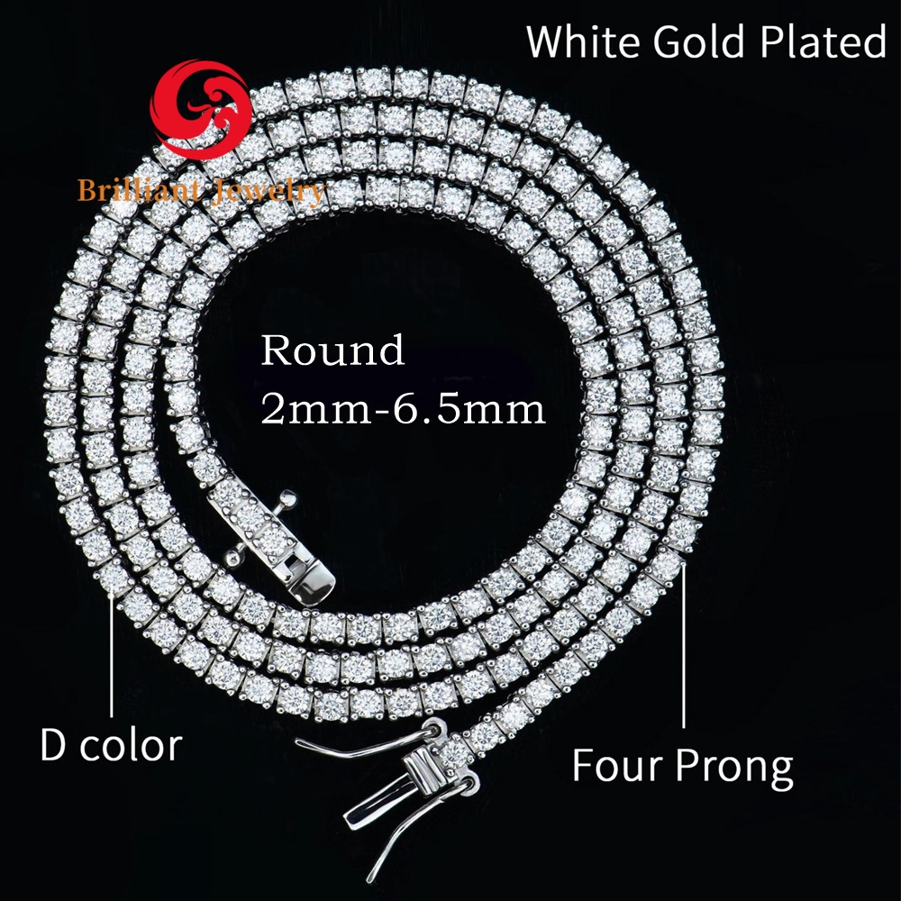 Plaqué rhodium S925