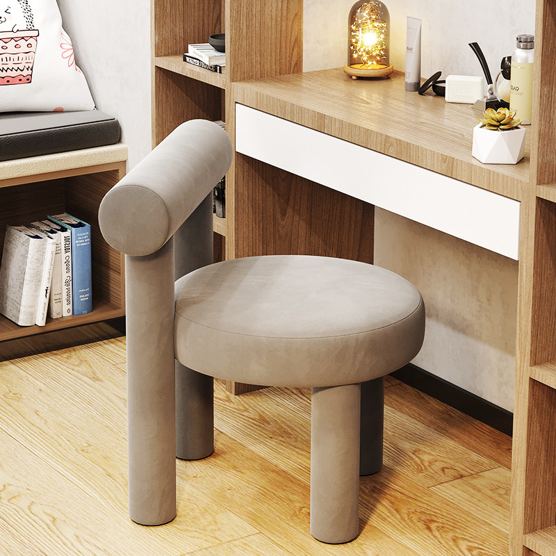 Velours gris clair