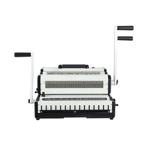 Custom SW2500A 2-in-1 Strip Comb Book Binder Manual Wire Perfect <strong>Binding</strong> Machine for Office 25 Sheets Capacity - Product Image 2