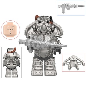 ตัวต่อพลาสติกหุ่นยนต์ตัวละครในภาพยนตร์ Mecha Minifigs พร้อมอาวุธไซเบอร์ออกแบบได้ตามต้องการ - Product Image 3