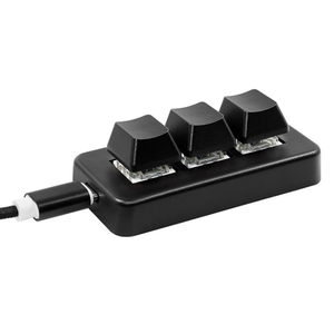 3 <strong>Keys</strong> <strong>Custom</strong> <strong>Keys</strong> Game Office PS Clip Macro Programming Keypad - Product Image 2