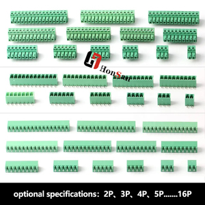 142V-5.08mm 2P電源端子ブロックねじなしマルチカラークイック接続端子 - Product Image 5