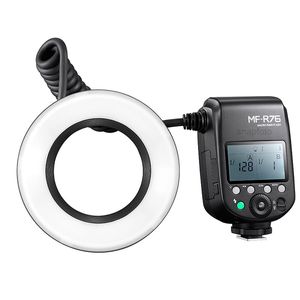Godox MF-R76-N环76 5000K微距发光二极管环形灯微距闪光灯适用于DSLR佳能索尼尼康相机