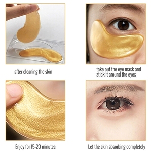 アイマスクパッドアイパッチ2025夏用ホットセール栄養とコラーゲン24K