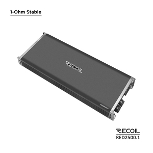 RED2500.1クラスD 5,000ワットカーオーディオモノブロックサブウーファーアンプ、1オーム安定したリモートベースノブ付き - Product Image 2