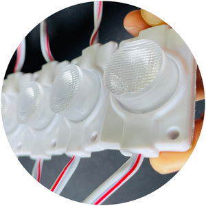 Yan görünüm DC12V kenar yaktı LED modülü Smd3030 garanti yüksek güç reklam için 2w 45*15 derece LED modülü ışık kutusu - Product Image 1
