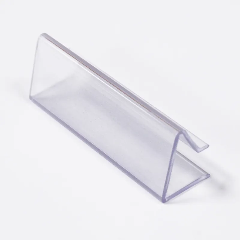 Supermercato Mensola di Vetro di Plastica IN PVC Prezzo di Scaffale Talker Dati Strisce Mensola In Legno Prezzi Label Holder