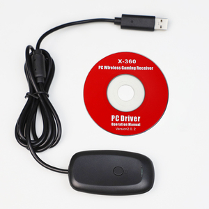 Reseptörü Par Xbox360 denetleyici Usb kablosuz PC oyun alıcı adaptörü Xbox 360 oyun kontrolü - Product Image 6