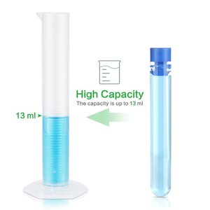 小さな透明な試験管をテストするプラスチックPPPS試験管